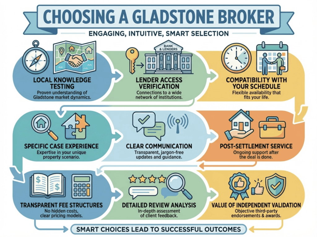 how to choose a gladstone mortgage broker